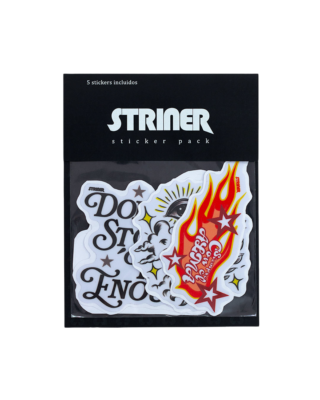 Black sticker pack