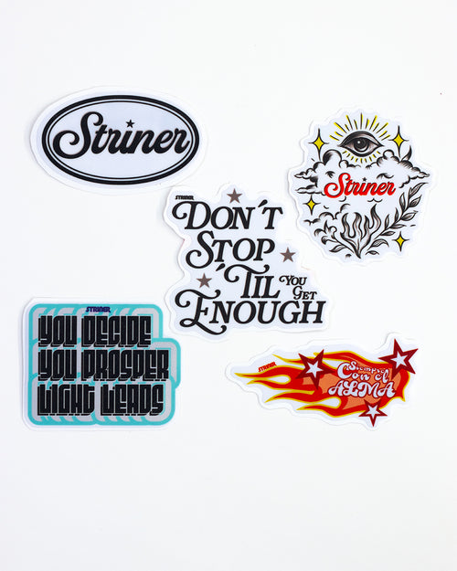 Black sticker pack